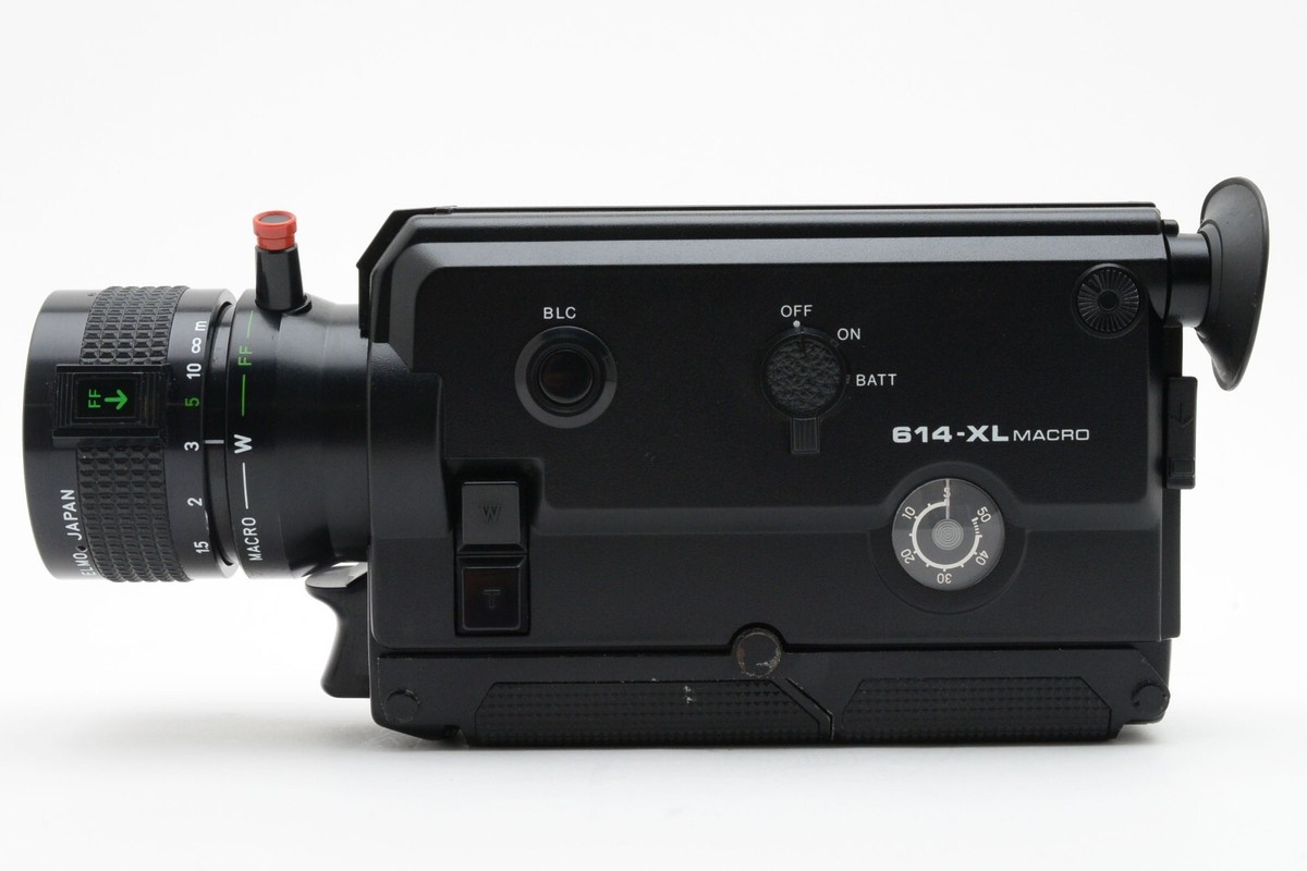 ELMO 614-XL 超美品 ビンテージ8ミリカメラ RARE 🌟 Exc+5 🌟