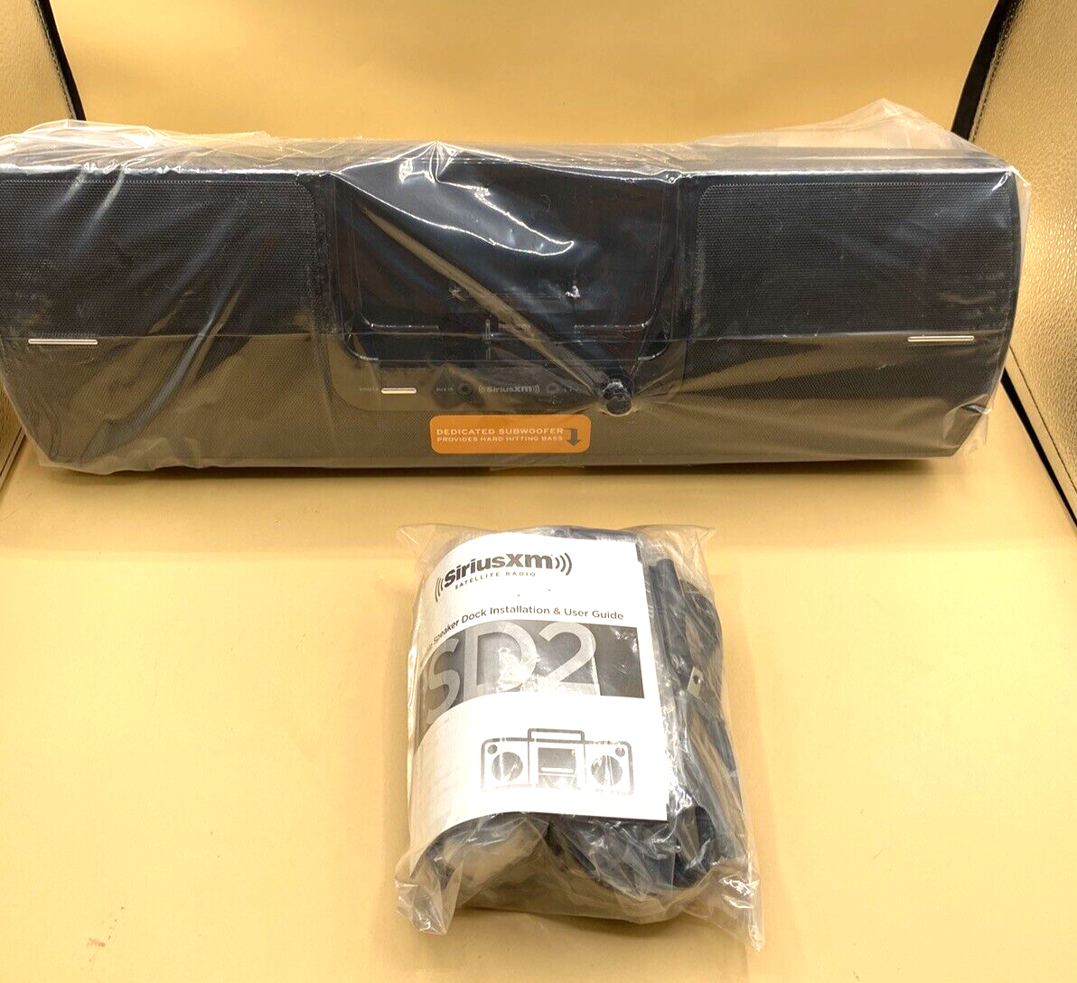 SiriusXM SD2 Portable Speaker Dock model SXSD2 NOB eBay