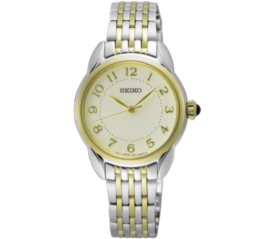 Seiko Classic Quartz Two Tone Stainless Steel Ladies Watch  display picture 1