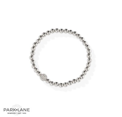 NWT Park Lane Mars Stretch Bracelet With Micro Crystal Accent Setting - MRP $38
