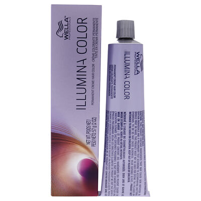 Illumina Creme Hair Color - 5 35 Brown-Gold Red Violet by Wella for Unisex -2 oz