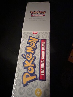 First Partner Accessory Bundle Ultra Pro Pokemon Trading Card Game New  Sealed Bo | eBay