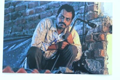 Nawazuddin Siddiqui signed Raman Raghav 2.0 20x30cm photo autograph autograph IP1