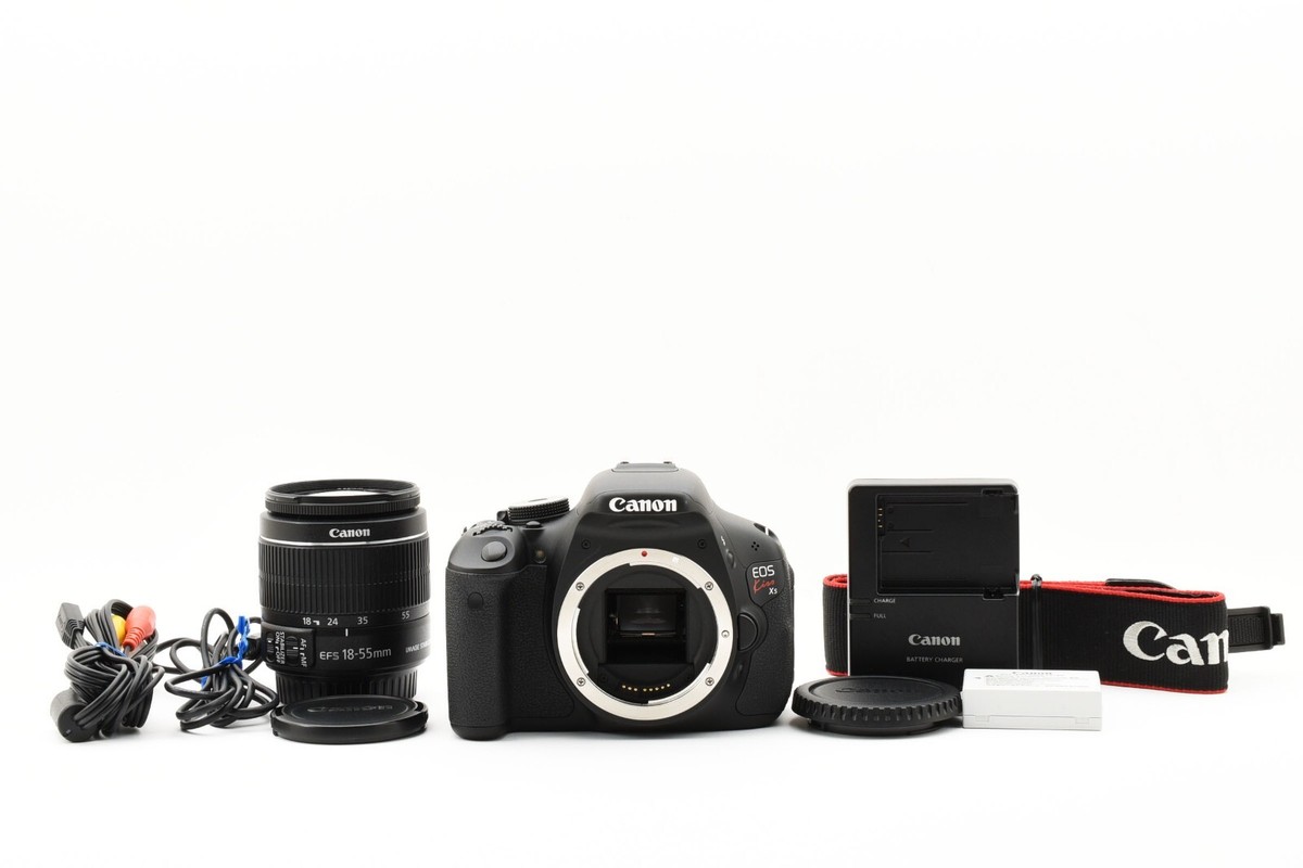 529shots Canon EOS Kiss X5(Rebel T3i, 600D) w/EF-S LENS [Near Mint