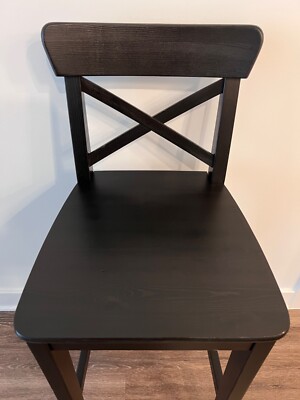 Chair Brown Black Ikea Ingolf Chair Black IKEA INGOLF BAR STOOL
