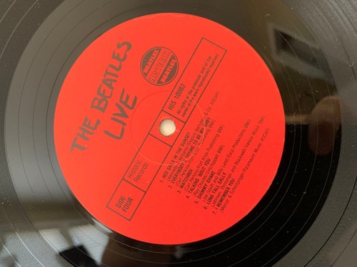 The Beatles Live! At The Star Club In Hamburg Germany Vinyl Record Album Holland - Bild 7 von 7