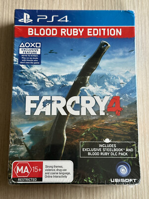 Far Cry 4 Blood Ruby Edition SELTEN RAR NEU SEALED PS4 PlayStation 4 AUSTRALIEN