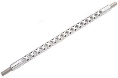 Battistinis C-Thru Shifter Rod-Round Chrome All Models STD Length for Harley