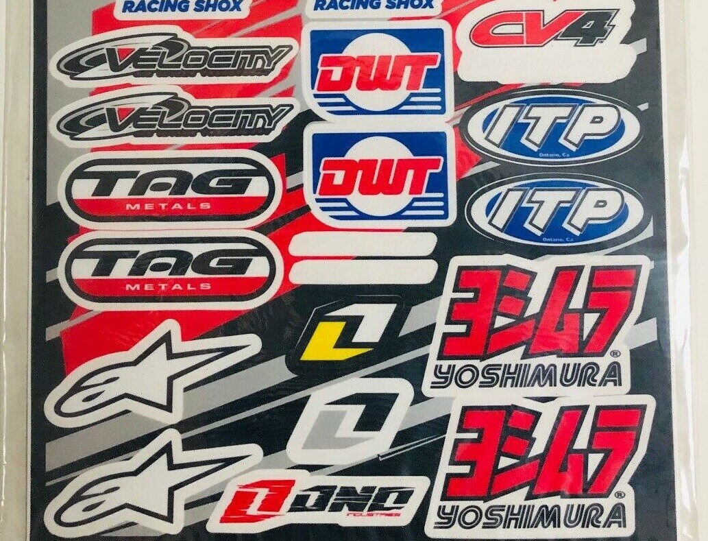 One Industries ATV Offroad Sticker Decal Kit Hinson Quad Tech Fox DWT ITP Maxxis