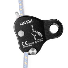 Climbing Protective Ascender 220LB Climbing Belay Device Rope Grip V3L9