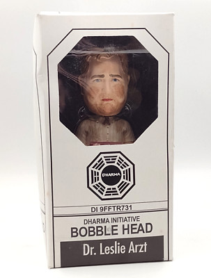 Dharma Initiative LOST Bobble Head Dr Leslie Artz Rare