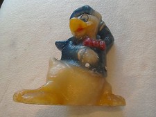 Walt Disney productions Donald duck vintage candle unlit  Great vintage conditio