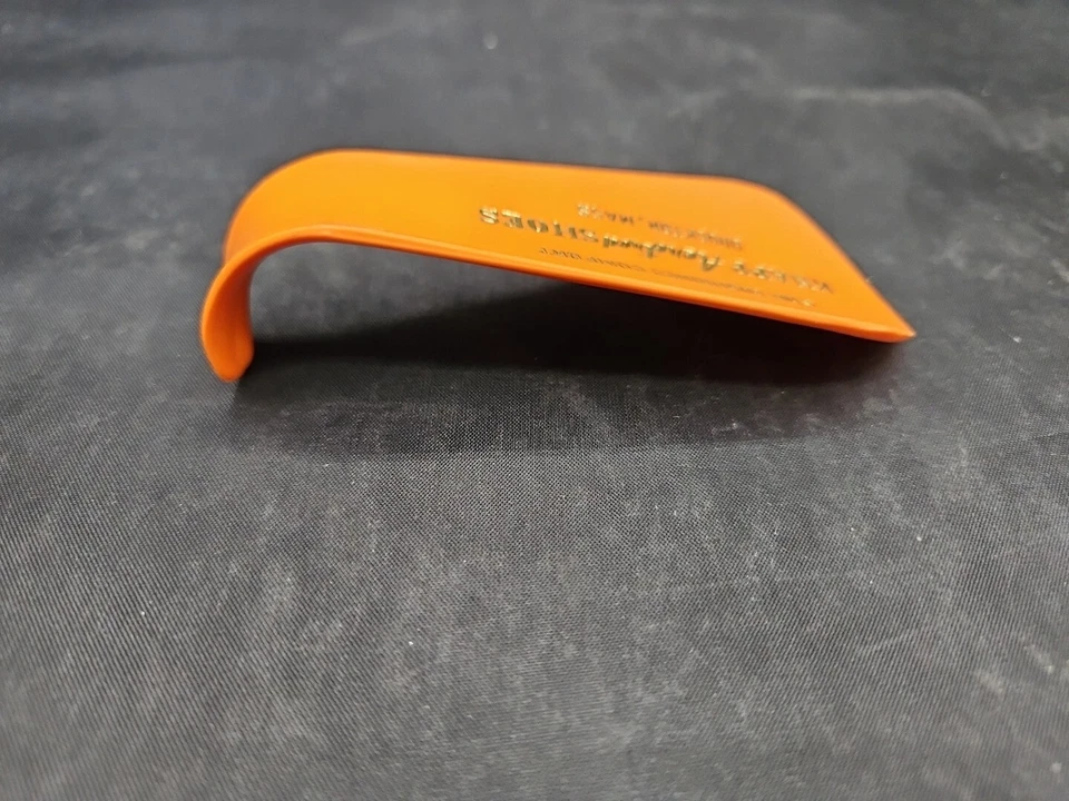 Zapatos vintage Knapp AEROTRED zapato cuerno publicidad naranja Brockton Mass Foto 3 de 4