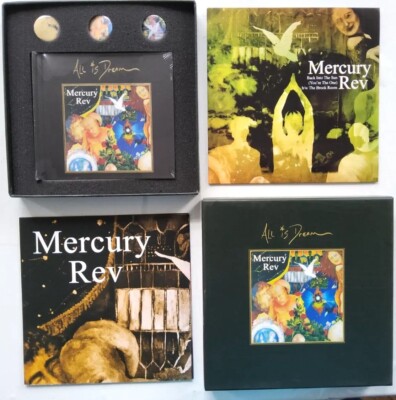 Mercury Rev   All Is Dream 2019 limited 4 x CD , 7'' Vinyl record badges Boxset