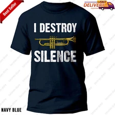 Funny Trumpet Player Art Tee Gifts For Men Women Trumpeter Orchestra T-Shirt