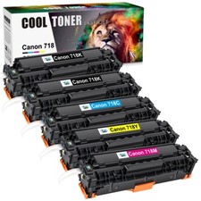 5 toner ultra XXL per Canon 718 LBP7660CDN LBP7200CDN MF8350CDN MF8340CDN