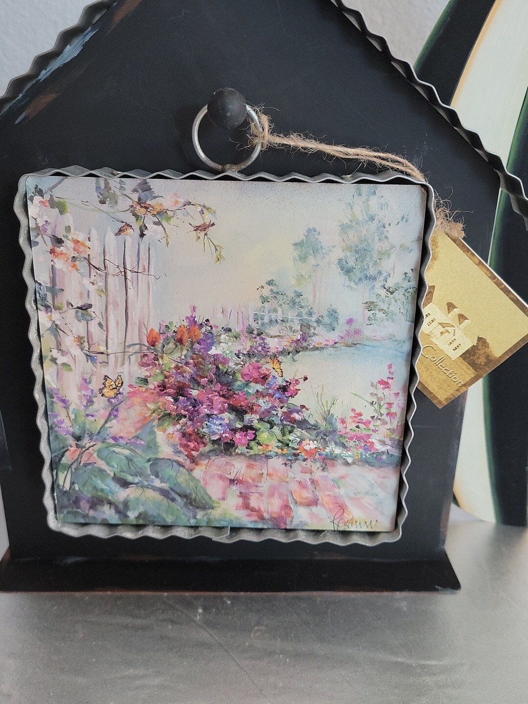 round top collection mini gallery floral garden butterflies spring