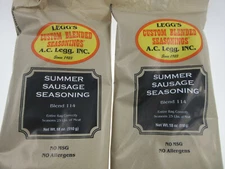 Summer Sausage Seasoning by Legg Old Plantation for 50 lbs of Wild Game Meat