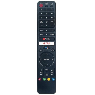Voice Remote for Sharp AQUOS LED 4K UHD Android TV 4T-C60BK2UD 4T-C70BK2UD