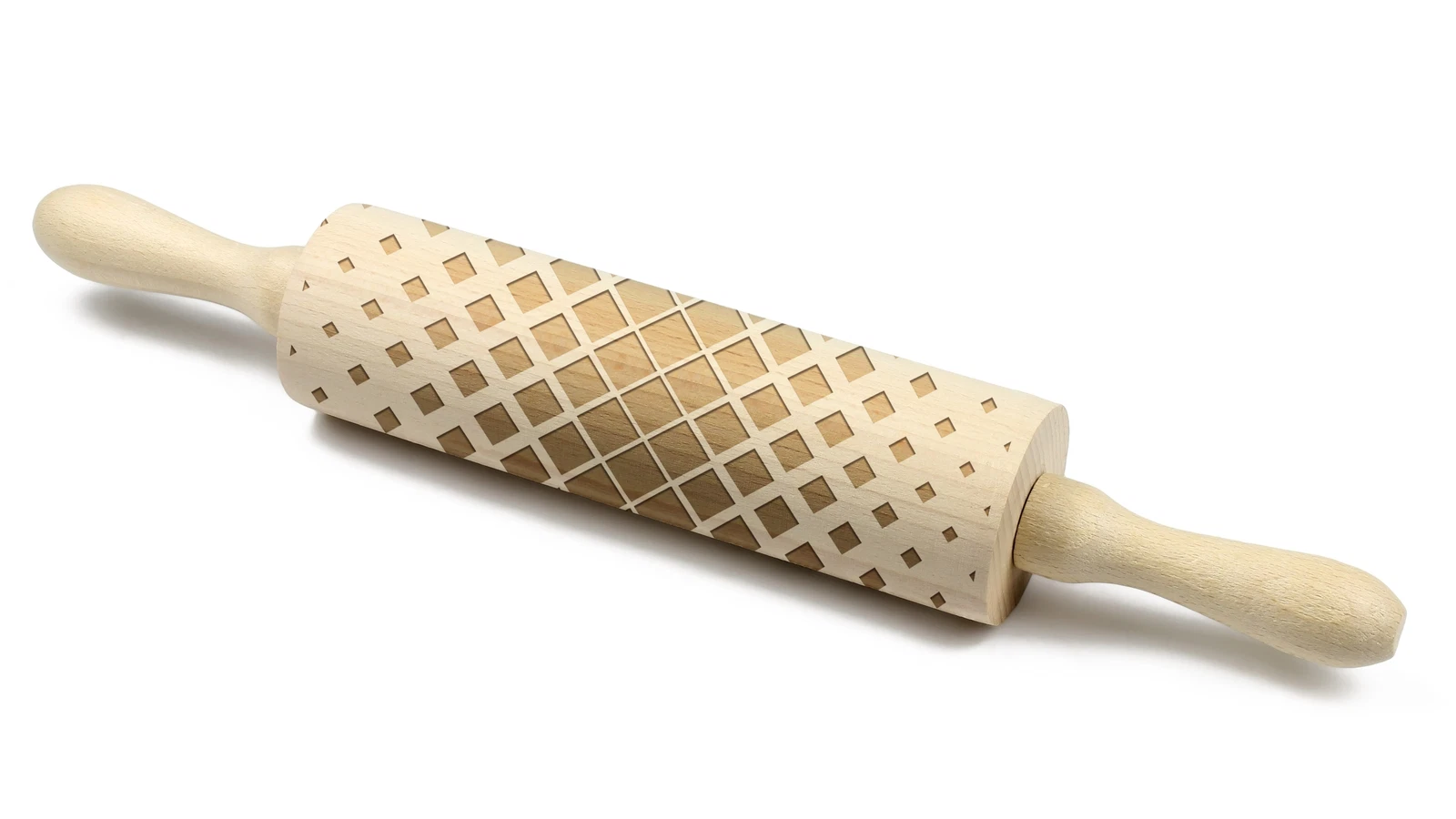 Squares Rolling Pin Art-Dog