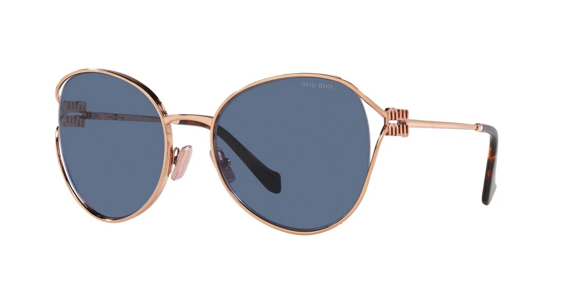 Blue Round Miu Miu Sunglasses for Women for sale | eBay