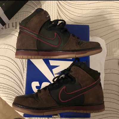 Nike Dunk SB High Brooklyn Projects Reign In Blood Slayer Size 8.5M OG All  | eBay