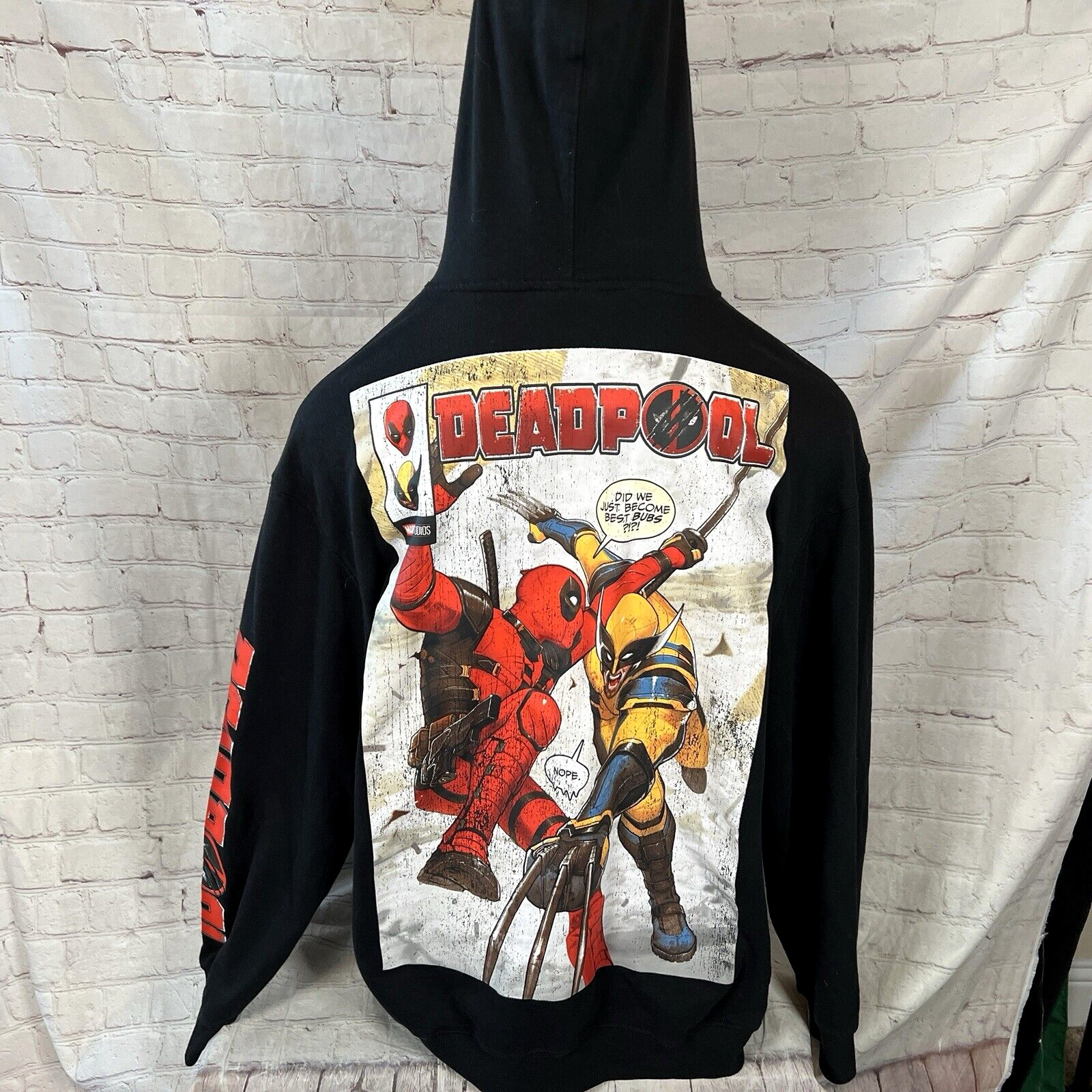 Marvel Deadpool Wolverine Best Bubs Patch Logo Bl… - image 2