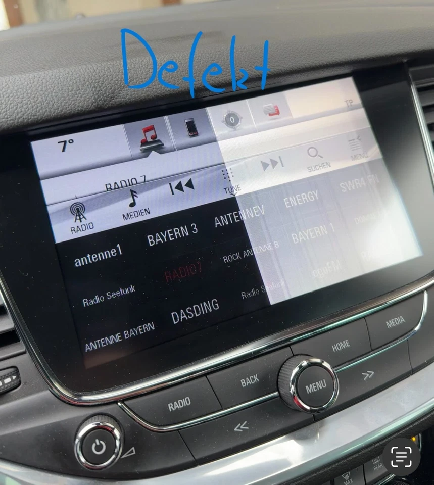 NEUWERTIG Intelilink 900 opel Astra K Radio Display Generalüberholt - Bild 4 von 4