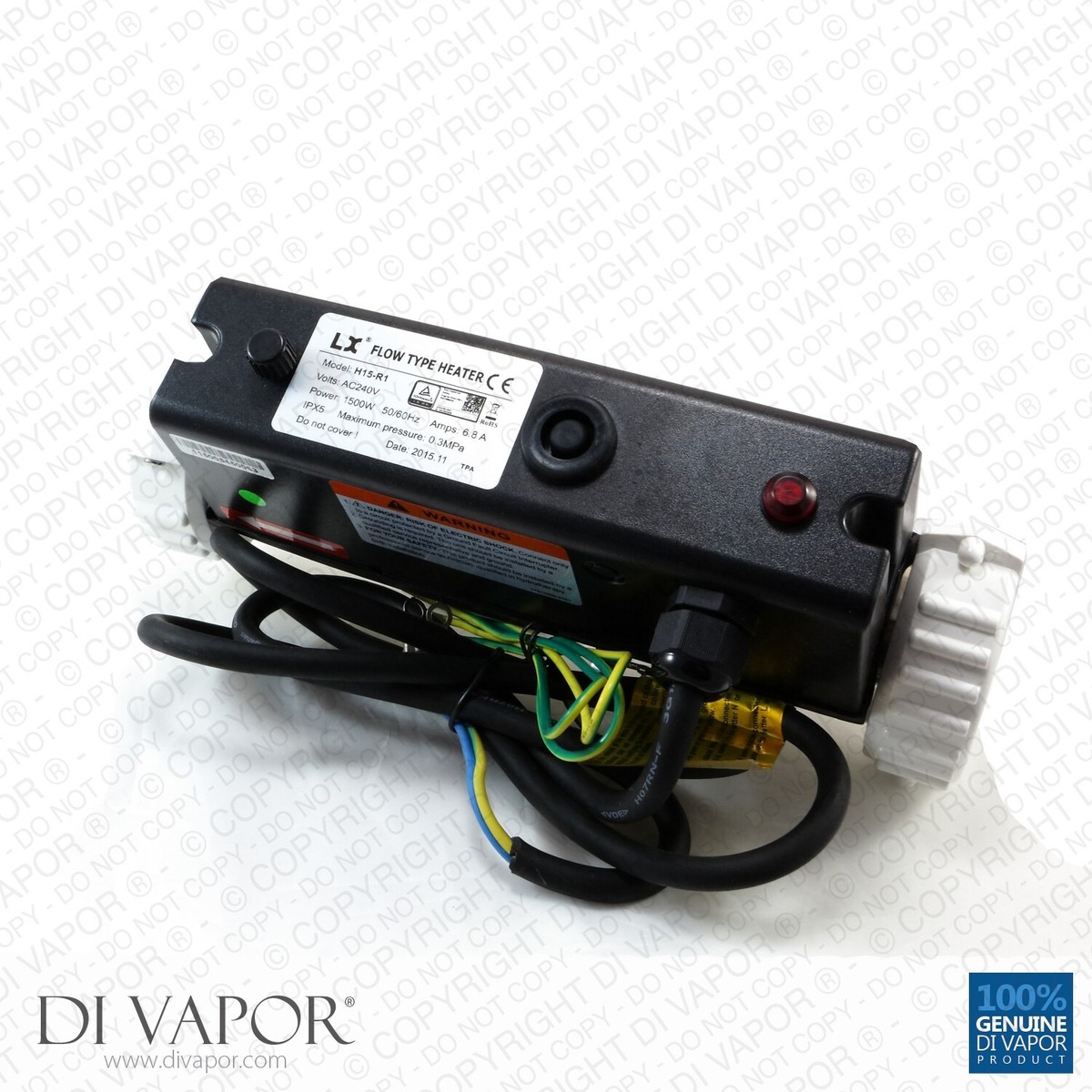 Riscaldatore Whirlpool Lx H30-r2 Riscaldatore A Flusso LX Whirlpool H30-R2 A Forma Di L Con Cavo Sensore - Nuovo Scambiatore Di Calore Per Piscine