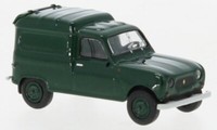 1/87 Brekina Renault R4 Fourgonette DunkelgrüN 14754