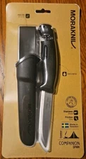 Morakniv Companion Spark Stainless Steel Fixed Blade Knife Black 13567