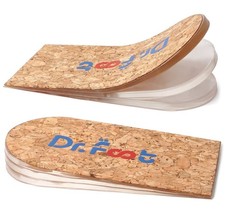 Dr. Foot's Adjustable Orthopedic Heel Lift for Leg Length Discrepancies, Heig...