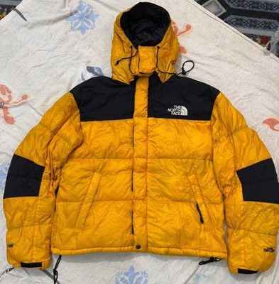 The North Face Summit Series 700 Baltoro Jacket Mens Large Yellow Gore Dryloft