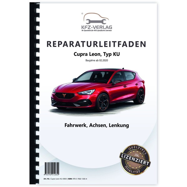 Cupra Leon Inkl. SP Typ KU Ab 2020 Fahrwerk Achsen Lenkung Reparaturleitfaden-image