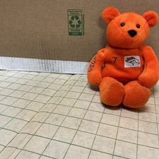 Super Rare John Elway 7 Denver Broncos NFL 1999 Salvino's Bammers Promo Bear