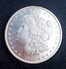 1883 P Philadelphia Mint Morgan Silver Dollar $1 90% Silver Coin Uncirculated