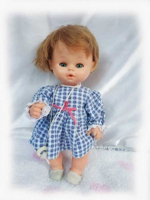 Kleine Vintage Puppe Jesmar 30cm 70er Jahre
