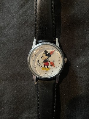 1968–1975 Bradley/Disney Swiss 17-Jewel Mechanical Mickey Mouse