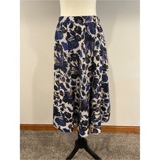 Worthington vintage Floral Midi Skirt size 6