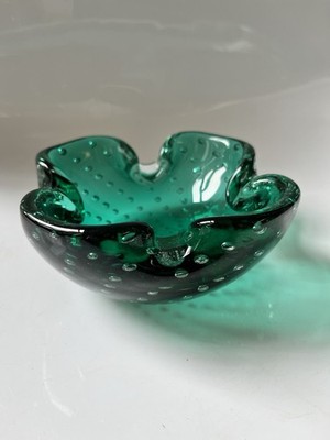 Vintage Aschenbecher. Deko Midcentury. Murano Style. Glas. Sammler.