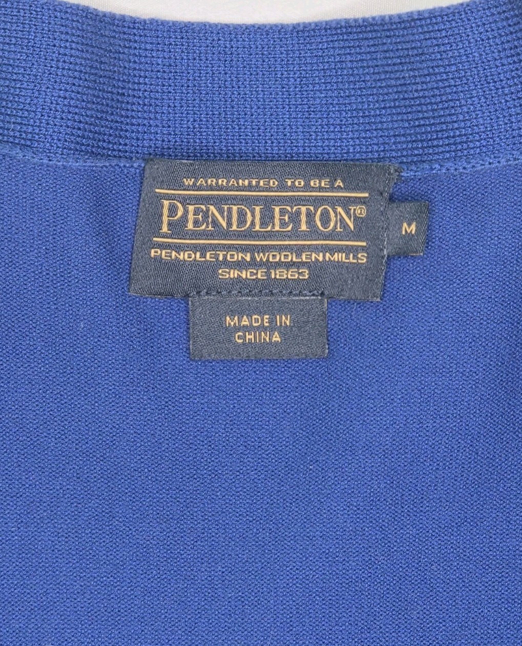 Pendleton Women's Blue Silk Blend Button-Front Ca… - image 3