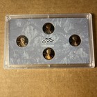 2009 S Lincoln Cent Proof Set 4 Coin Bicentennial Toning Blemish Case — photo 4
