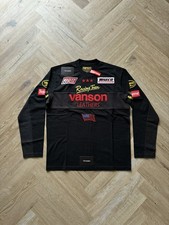 Supreme x Vanson Leather L/S Top “Black” - Medium