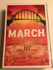 March Trilogy Slipcase Set John Lewis 1-3 Complete Graphic Novels Civil Right PB