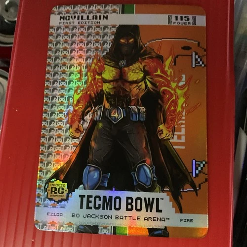 2026 Bo Jackson Battle Arena McVillain Endzone Fire #EZ100 - Tetairoa Mcmillan