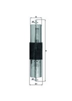 Knecht Kraftstofffilter KL 66 Leitungsfilter FüR BMW E36 E46 E39 Wiesmann Alpina