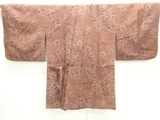 7817064: JAPANESE KIMONO / DOCHUGI COAT / ARABESQUE FLOWER