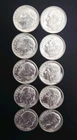 [Lot Of 10] 1955 D Roosevelt Silver Dime  90% Silver 10c