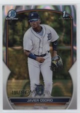 2023 Bowman Chrome Prospects Lava Refractor 196/399 Javier Osorio #BCP-4 0j9y