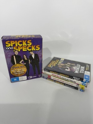 Spicks & Specks & Adam Hills Bundle 7 x DVD Collection - 1 New and Sealed! R4